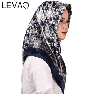 Khăn Choàng Cổ Vải Lụa Hoạ Tiết Cổ Điển Cho Nữ