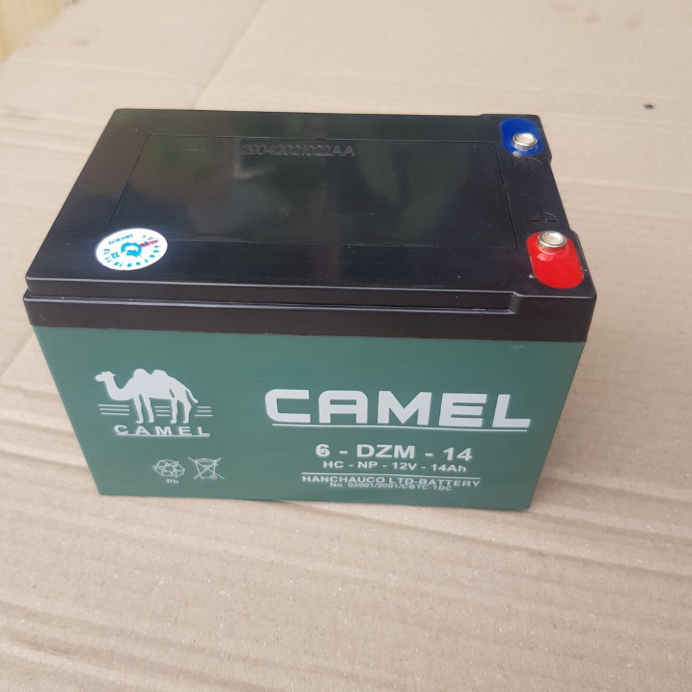 FREESHIP] Bình Ắc quy xe đạp điện Camel 12V 14ah 6-DZF-14 MS 001 ĐẠI.KA.GROUP