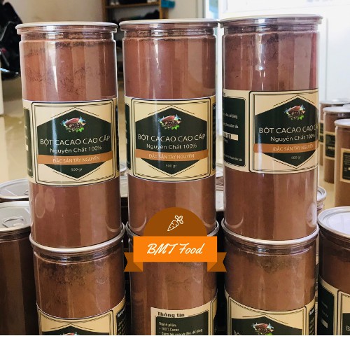 Cacao Nguyên Chất 100% Đăk Lăk Loại 1 - Bột Cacao Hộp 500g | BigBuy360 - bigbuy360.vn