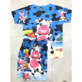Set đồ bò sữa con nít dễ thương