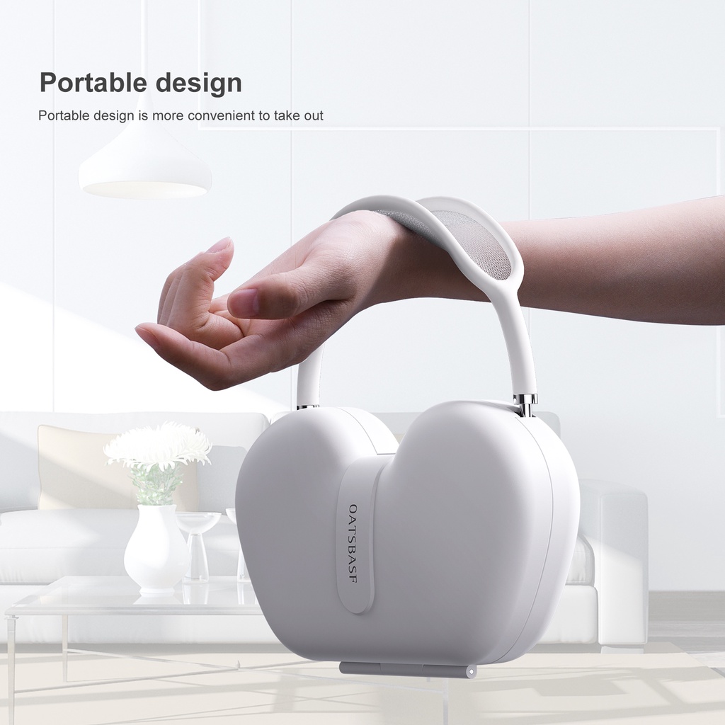 Vỏ bảo vệ hộp sạc tai nghe OATSBASF chống trầy xước chống sốc thích hợp cho AirPods Max