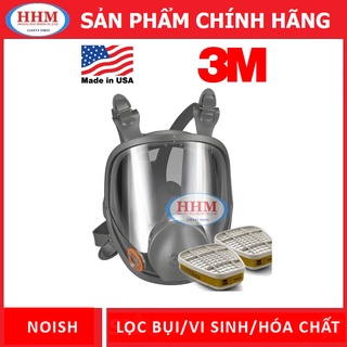 Mặt nạ nguyên mặt 3M 6800 và phin lọc đa năng 3M 6006