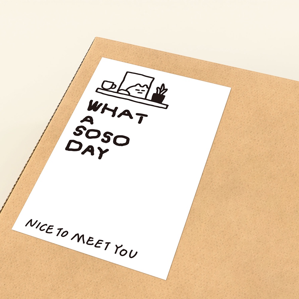 Set 50 Nhãn Dán Trang Trí Thủ Công In Chữ Thank You Dễ Thương