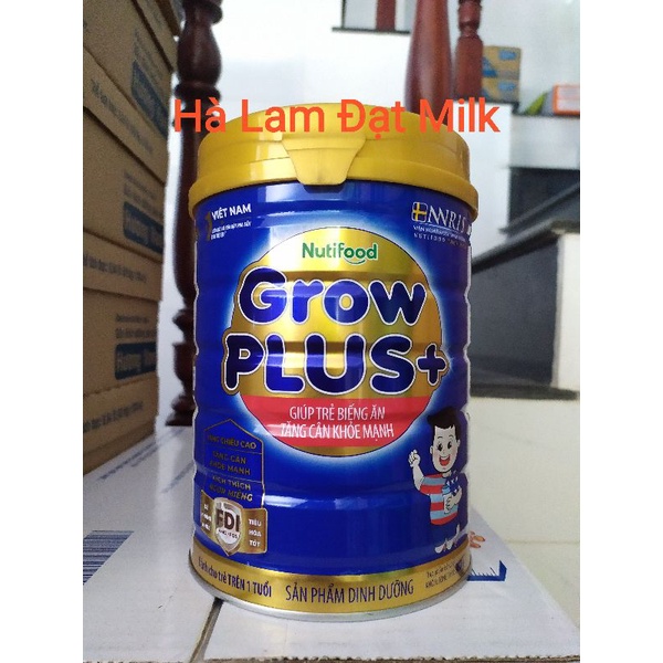 Sữa Grow Plus+ xanh 900g Nutifood