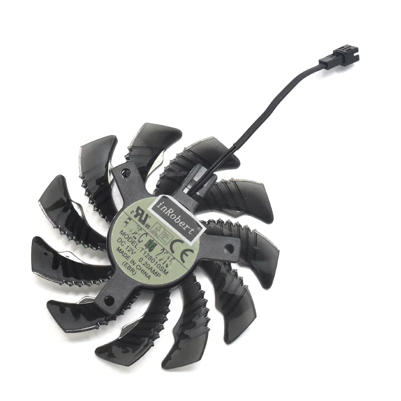 Quạt Tản Nhiệt 3pin 2pin T128010Sm 12v 0.25a 75mm Cho Gigabyte Gv-N960O