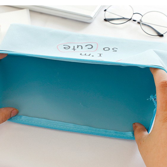 Túi Đựng Hồ Sơ Tài Liệu Khổ A4 Sức Chứa Lớn Có Thể Mang Đi In Hình Chú Heo Dễ | BigBuy360 - bigbuy360.vn