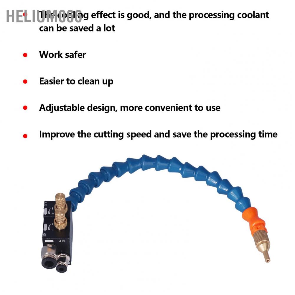 Helium066 Máy phun công cụ cải thiện tốc độ cắt Hiệu quả làm mát tốt Thiết kế có thể điều chỉnh Hệ thống máy an toàn hơn