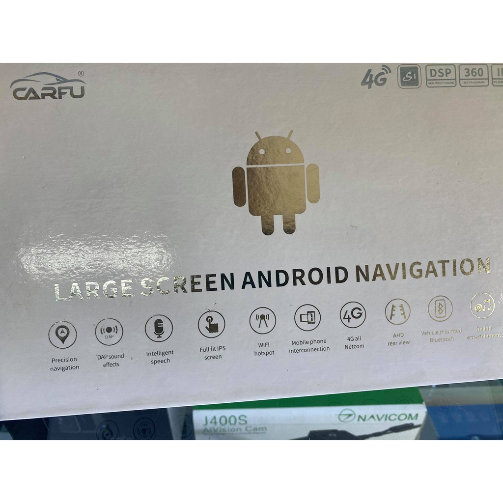 Màn Hình Android Ô Tô Cafu Ram 3Gb - 32Gb Đầu DVD Thông Minh Xe Hơi