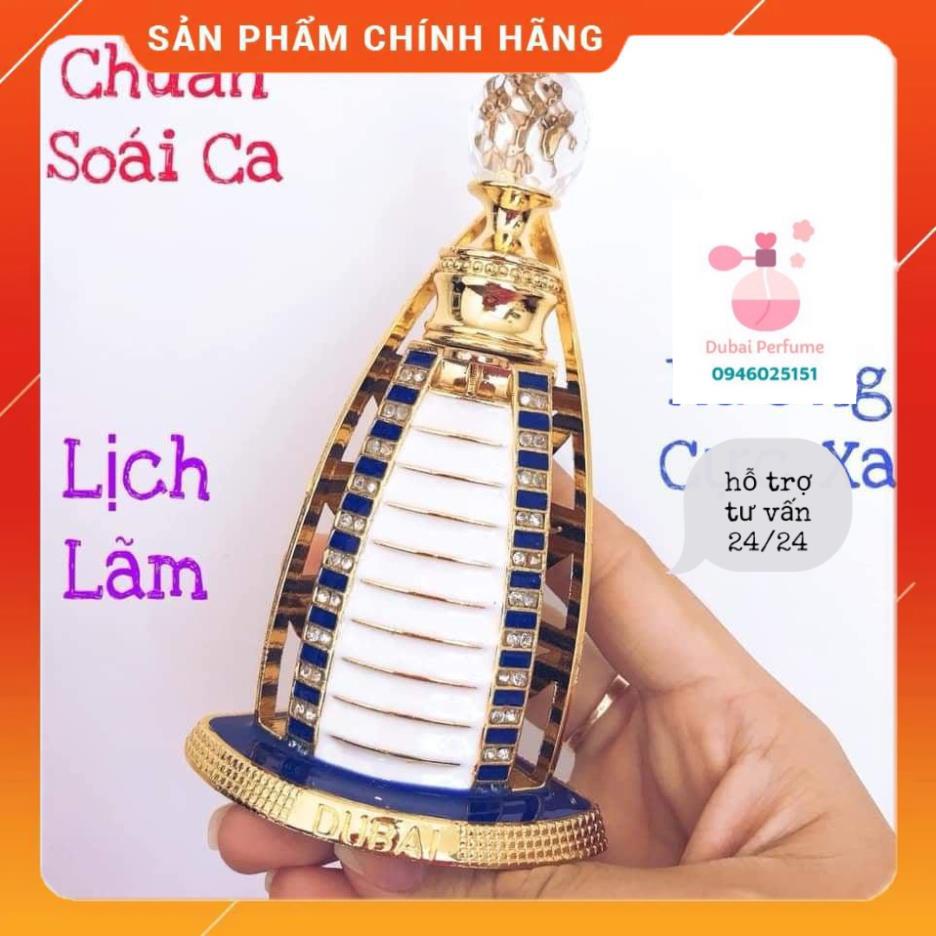 Tinh Dầu Nước Hoa Dubai Tháp- Cánh Buồm Thiết Kế Cao Cấp Cho Nam 15ml