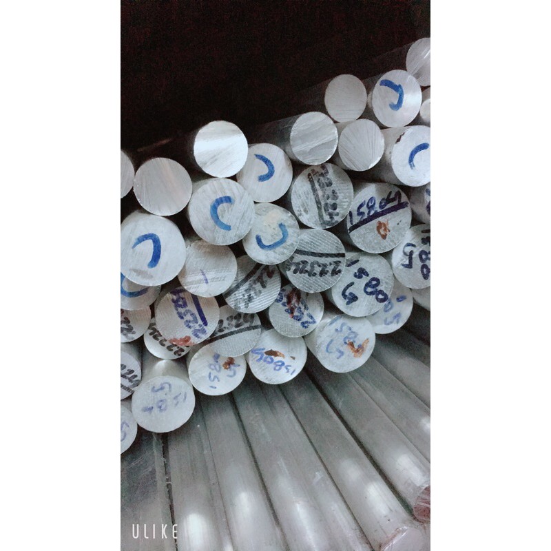 Nhôm cây đặc A6061 D30mm dài 500mm