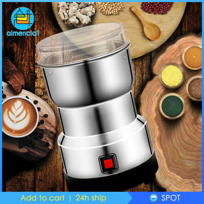 [ALMENCLA1]EU Plug Electric Coffee Beans Grains Grinder Kitchen Herb Grinding Machine