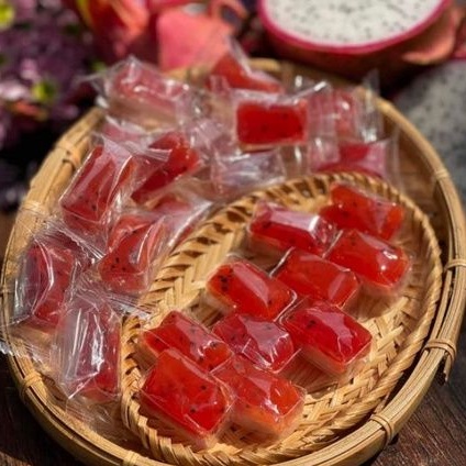 Mứt thanh long dẻo viên 1kg