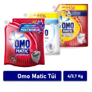 Nước Giặt OMO Matic 3,7Kg & 4Kg (Túi)