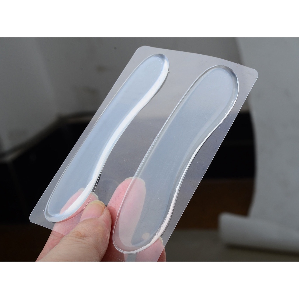 1 Cặp Đệm Silicone Lót Gót Giày Bảo Vệ Chân