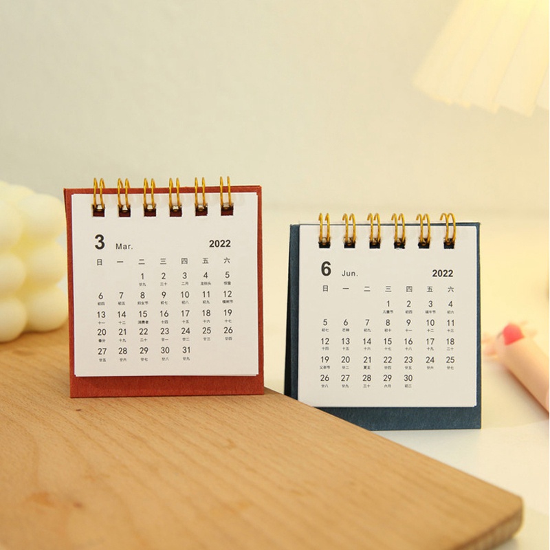 Lịch 2023 Để Bàn Mini Kiểu Dáng Đơn Giản