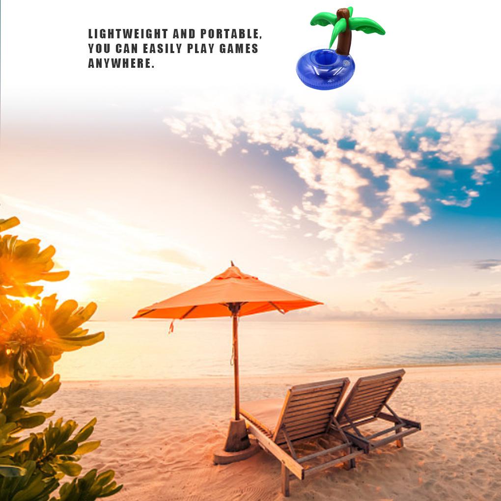 Giá Đỡ Cốc / Đồ Uống Bơm Hơi Bằng PVC Tiện Dụng Cho Bữa Tiệc