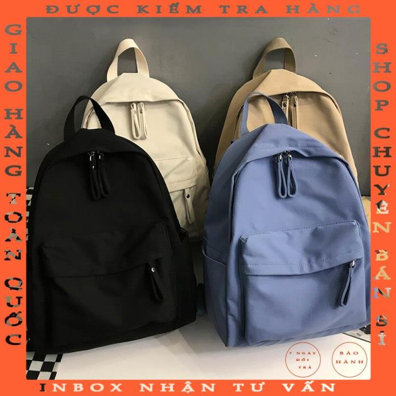 Ba Lô Đi Học Jasmin Noir Thời Trang Đơn Giản Cho Nữ - annhi