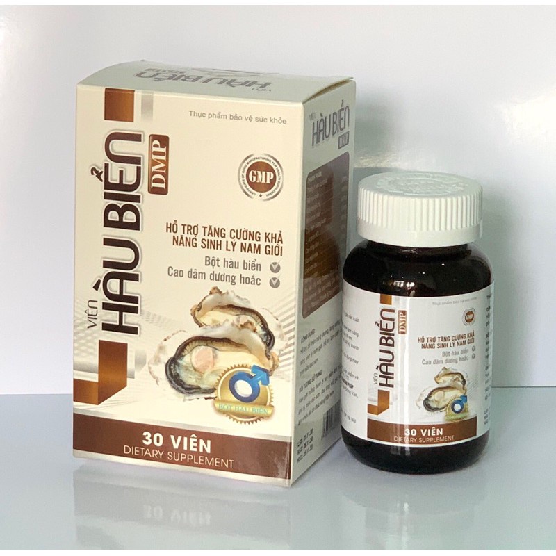 Viên Hàu Biển DMP- tinh chất hàu biển có tác dụng hỗ trợ tăng cường sinh lí nam, cải thiện mãn dục ở nam giới