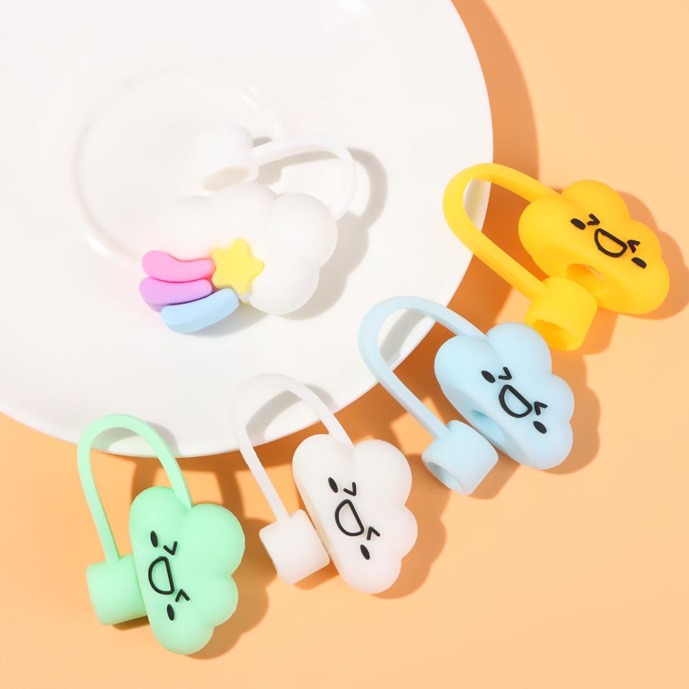 FAY 1 Ống Hút Silicone Dễ Thương