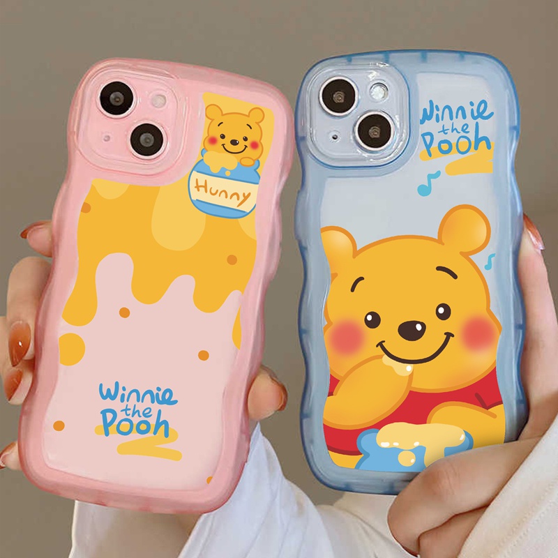 Suntaiho Ốp lưng Suntaiho Ốp lưng iphone Ốp Điện Thoại silicone mềm in họa tiết gấu thích hợp cho iPhone 13 12 11 ProMAX X XR XS MAX 12Pro 13Pro