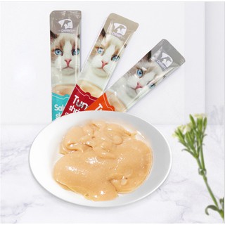 Súp Thưởng Patê Cao Cấp Peien Thanh 15gr  Với 3 Mùi Vị Thơm Ngon - Thức Ăn Soup Thưởng Huấn Luyện Mèo Cưng