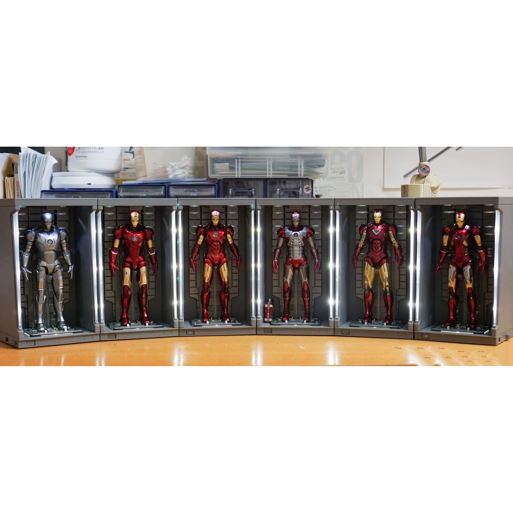 Mô hình Iron Man Mark 1, MK2, MK3, MK4, MK5,MK6, MK7, MK42, MK50,MK17, MK21, MK33, MK39, ZDToys chính hãng