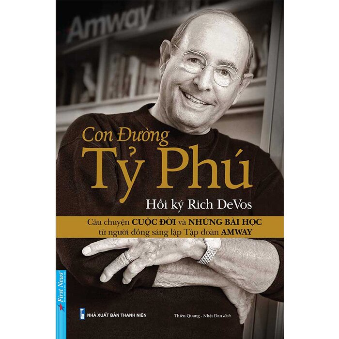 Sách Con Đường Tỷ Phú - Hồi Ký Rich Devos (Bìa cứng)