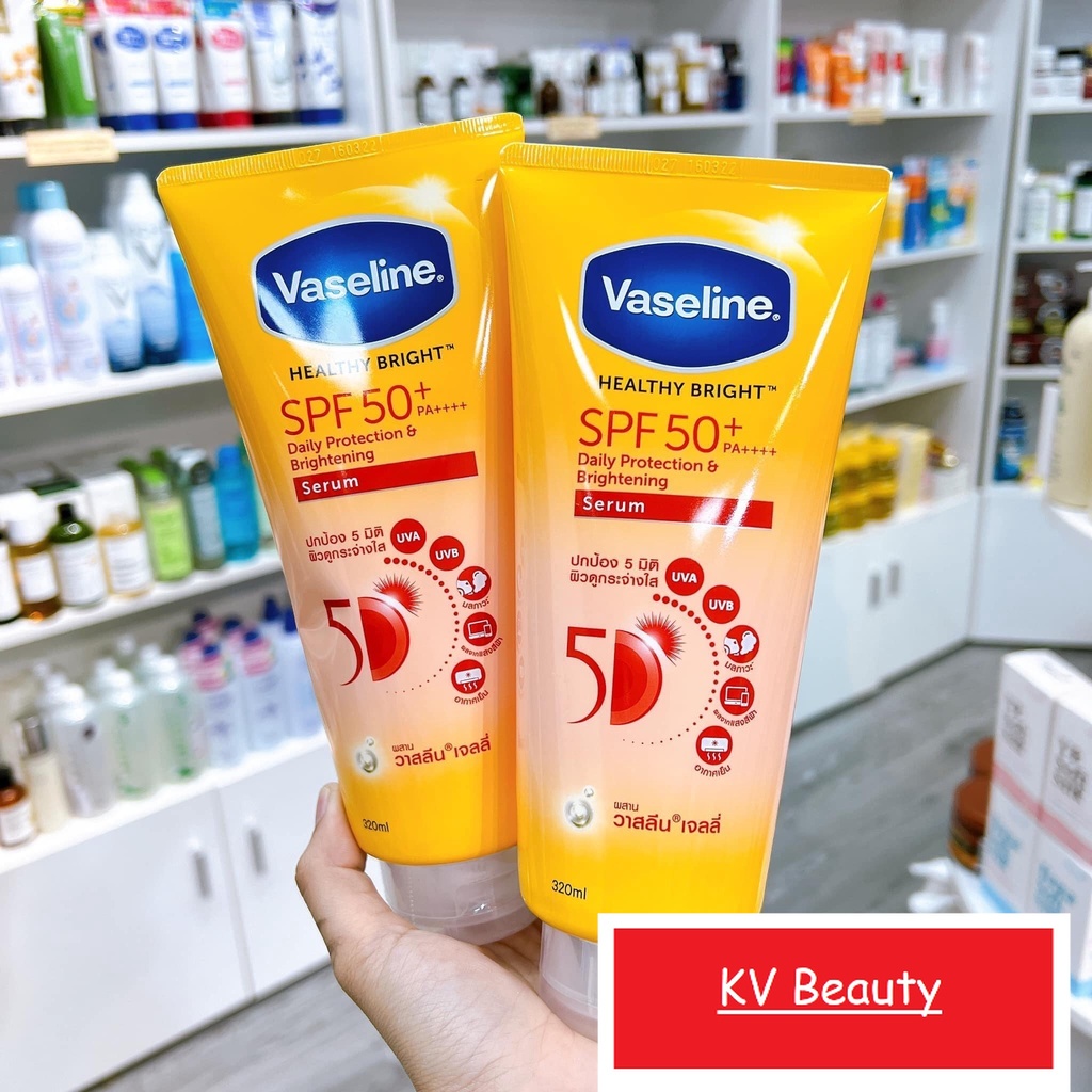 Dưỡng thể VASELINE 50X Thái Lan mẫu mới nhất- 300ml