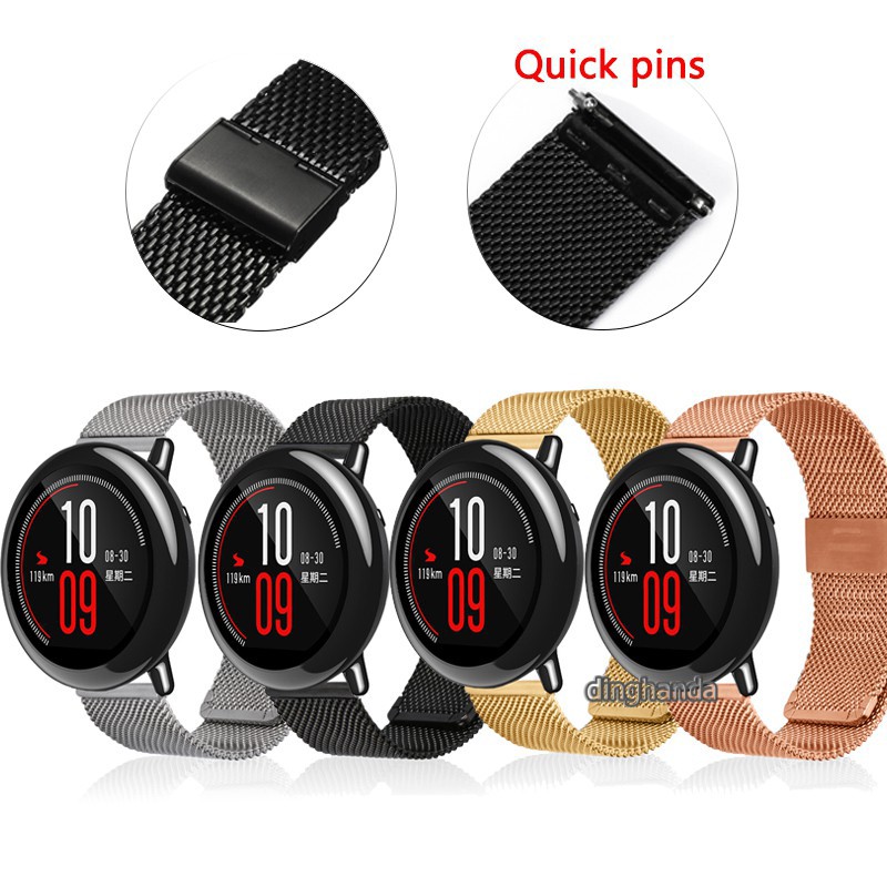 Dây đeo inox Milanese dành cho đồng hồ thông minh Huami Amazfit Pace