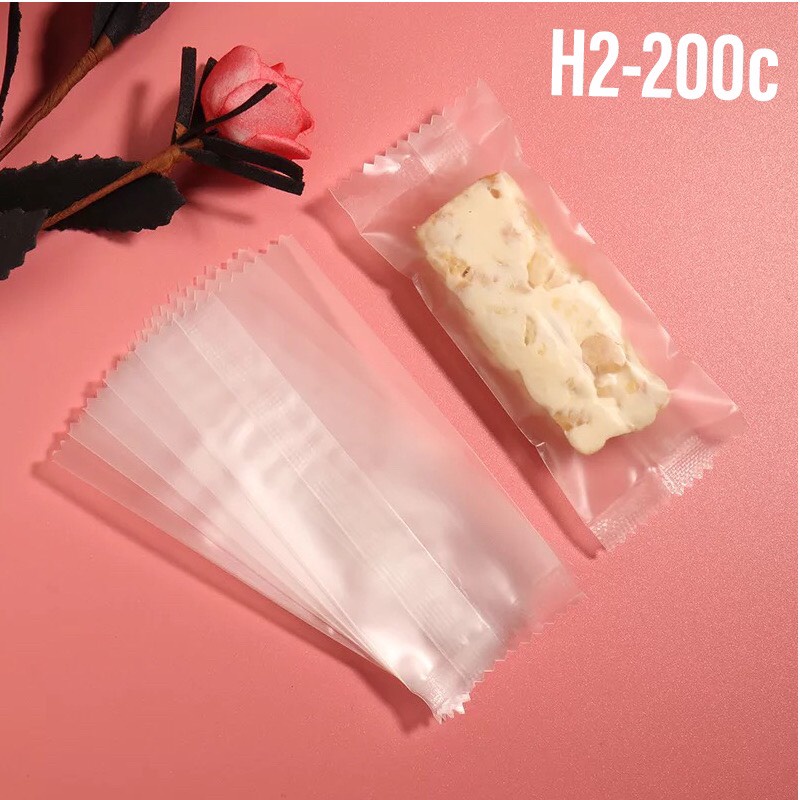 Túi kẹo nougat Mờ H02 (200c)