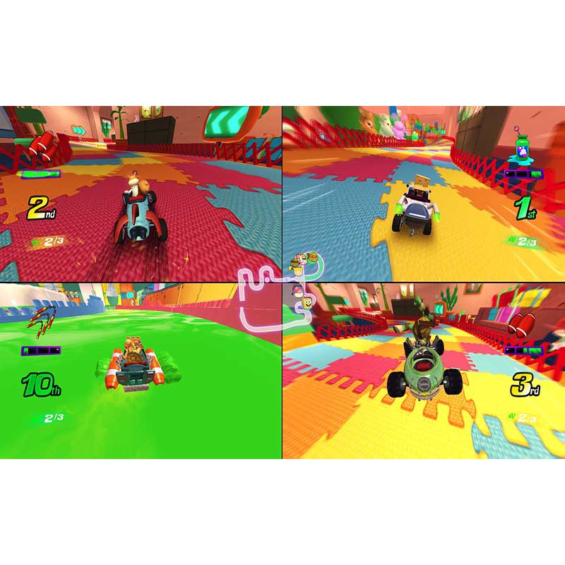 Đĩa Game PS4 Nickelodeon Kart Racers