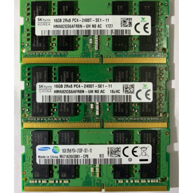 Ram Laptop DDR4 8GB/16GB Bus 2133/2400/2666/3200 ( Samsung/Hynix/Miron bảo hành 36 tháng)