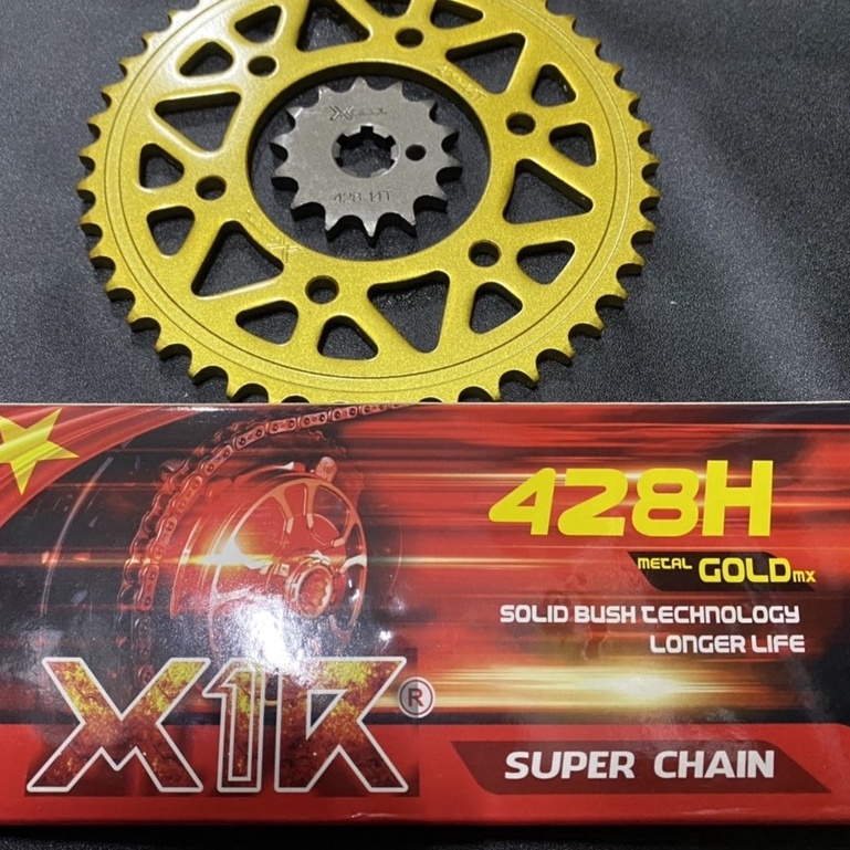 Nhông xích exciter, winner, winner x Chính hãng x1r, xích mới nhất - 14x44