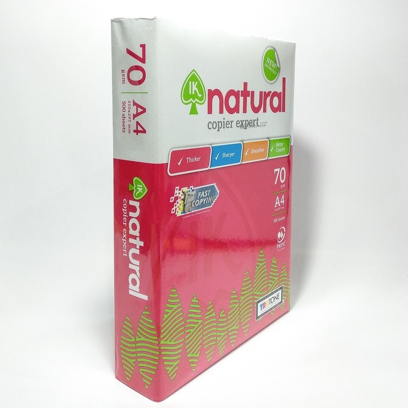 Giấy IK Natural 70 gsm A4 giá rẻ