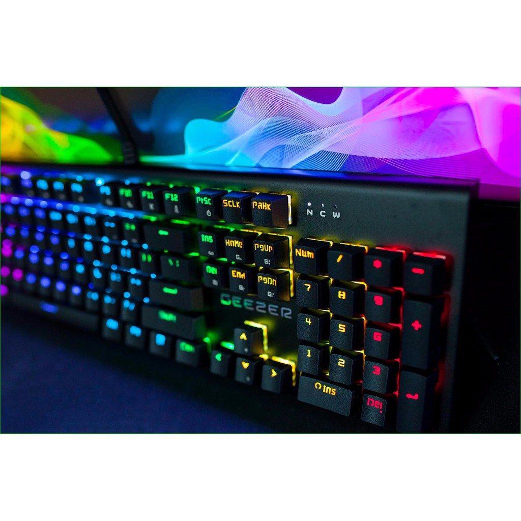 Phím cơ Geezer GS2 led Rgb chính hãng 21