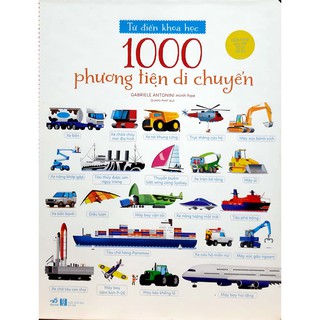 Sách nhã nam - từ điển khoa học 1000 phương tiện di chuyển