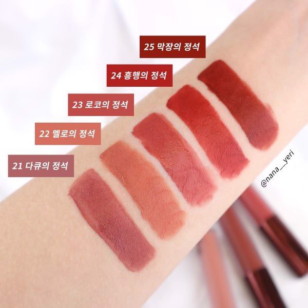 Son Kem Bbia Last Velvet Lip Tint Ver 5