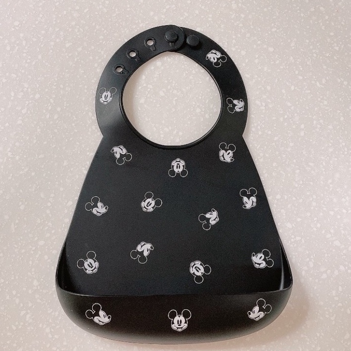 Yếm silicon cho bé ăn dặm Bumkins x Disney