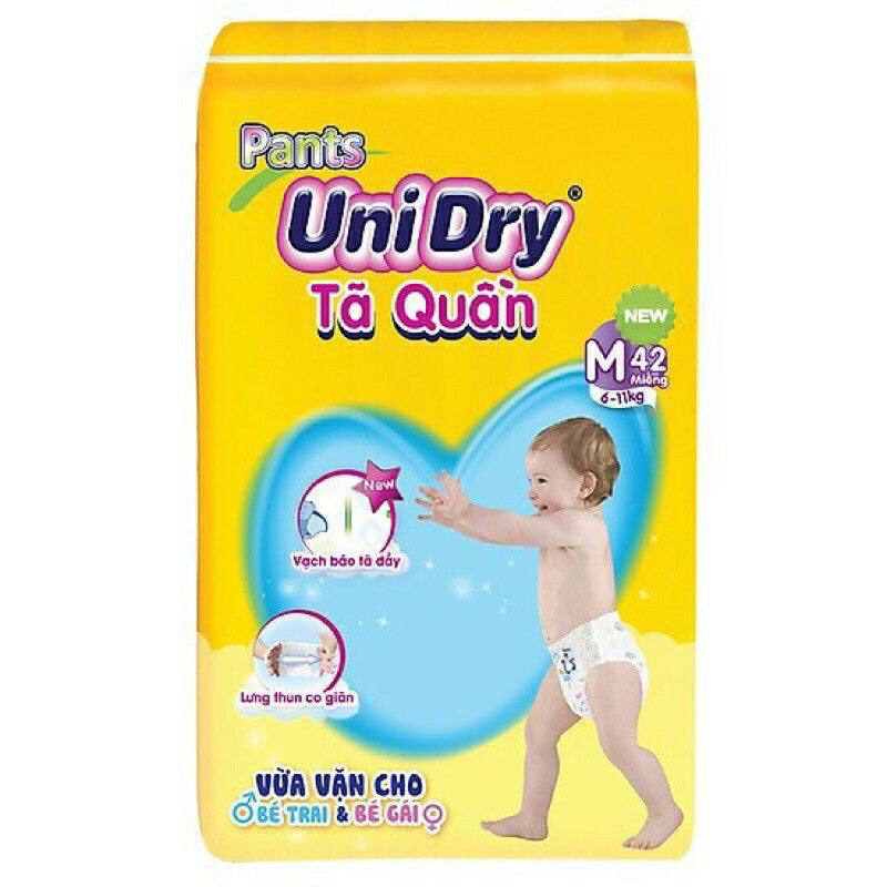 Tã quần Unidry M42/L38/XL34/XXL30