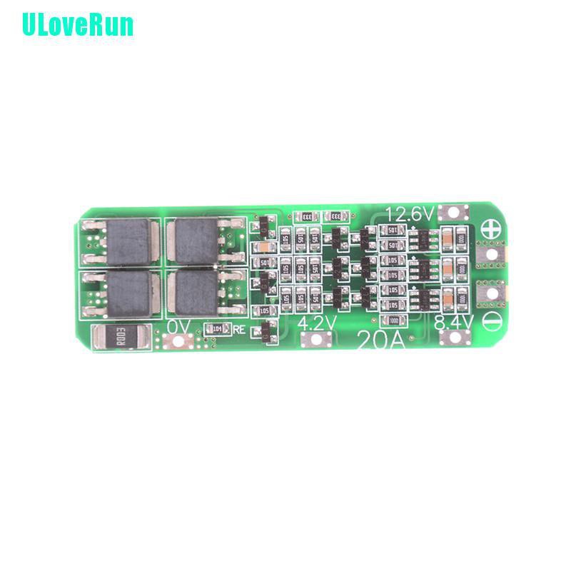 Bảng Mạch Sạc Pin Li-ion Uloverun 3S 20A 18650