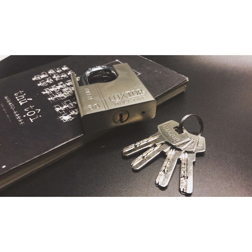 Ổ Khóa Bấm không dùng chìa 60mm Luxtop Top Security Best Protection chống cắt