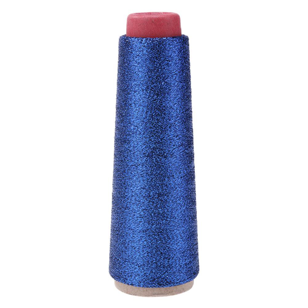 Cuộn chỉ lụa polyester đính kim tuyến bắt mắt
