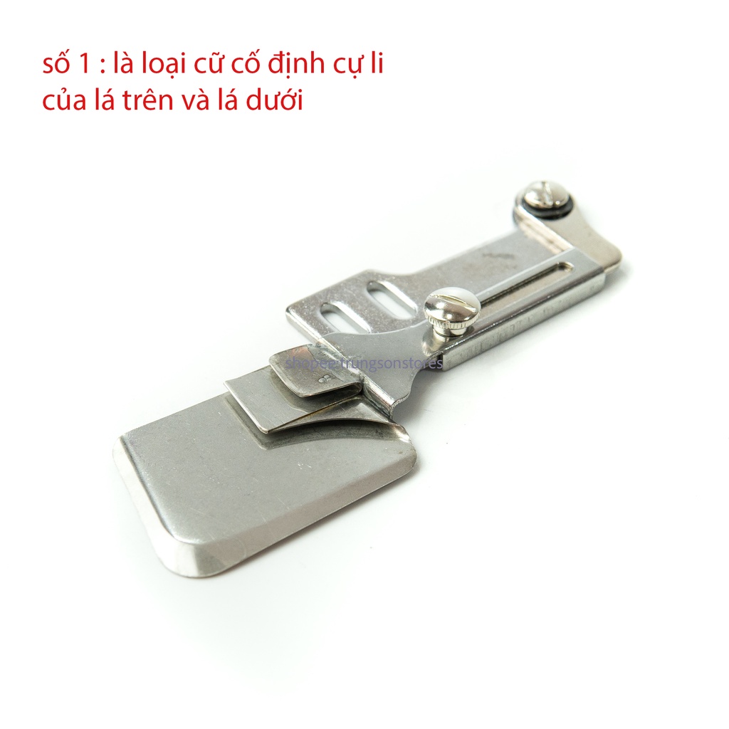 cữ ghép / ke lá trên - lá dưới máy may 1 kim công nghiệp jack , siruba , bruce ...
