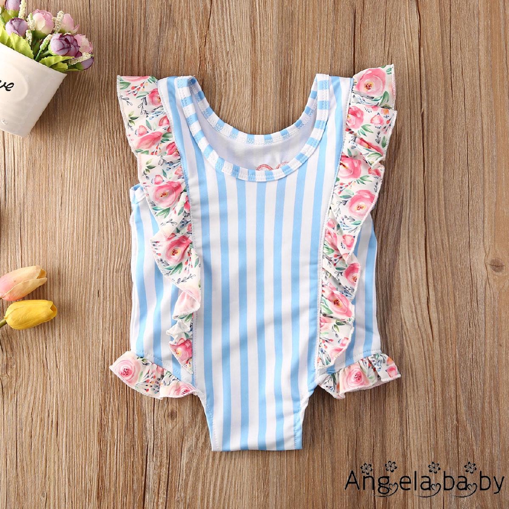 Bộ Đồ Bơi Bikini Hình Nàng Tiên Cá Cho Bé Gái 1-7 Tuổi