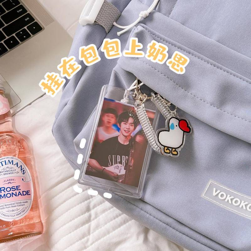 Móc Khóa Hình Gấu Bằng Acrylic Dễ Thương