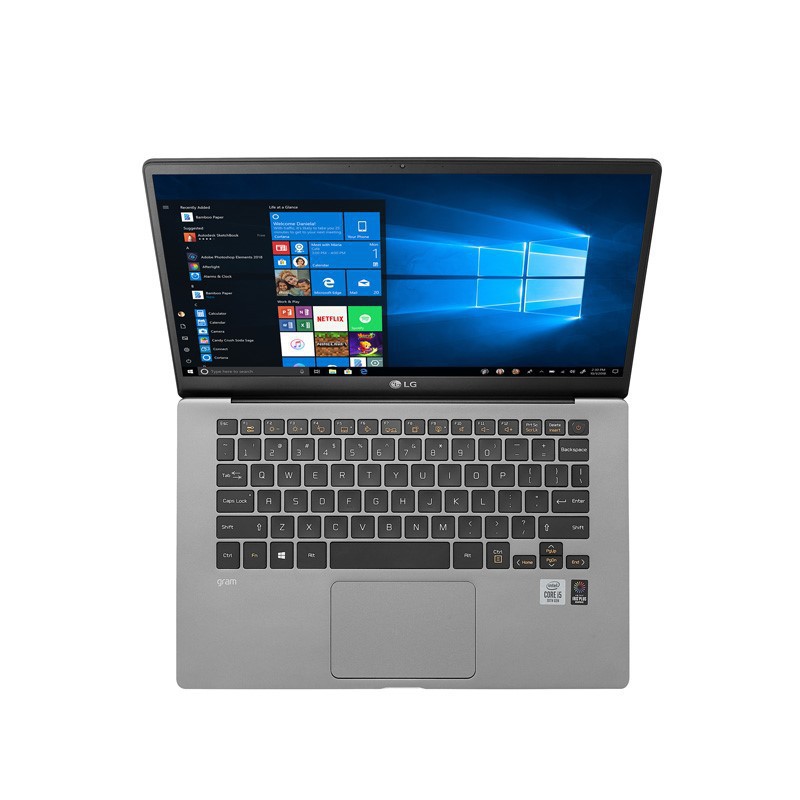 Laptop LG Gram 2020 14Z90N-V.AR52A5 ( i5-1035G7/8GB/256GB NVMe/14 FHD IPS/Win10 Home Standard/Silver) - Hàng Chính Hãng