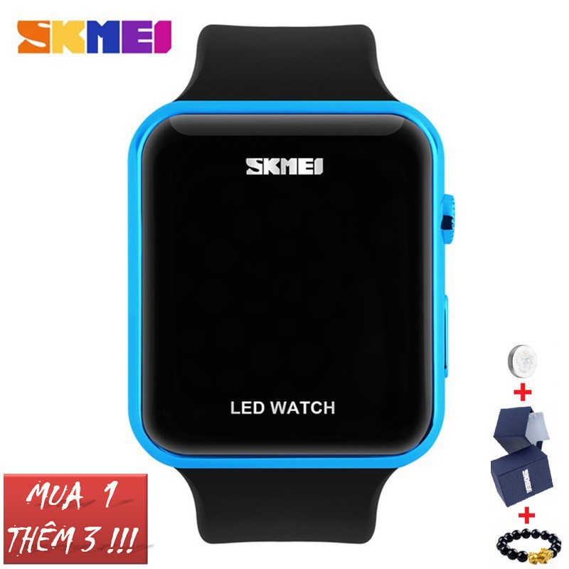 Đồng hồ nam Skmei 1176 dây da đồng hồ điện tử Bán lẻ giá sỉ