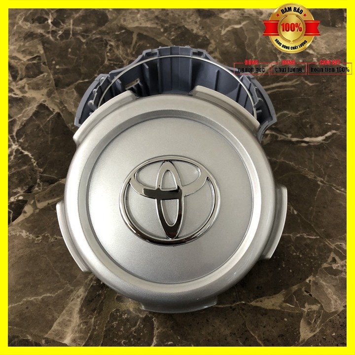 Logo chụp mâm, ốp lazang bánh sau xe ô tô Toyota Land Cruiser 1998-2002 Mã TY-031