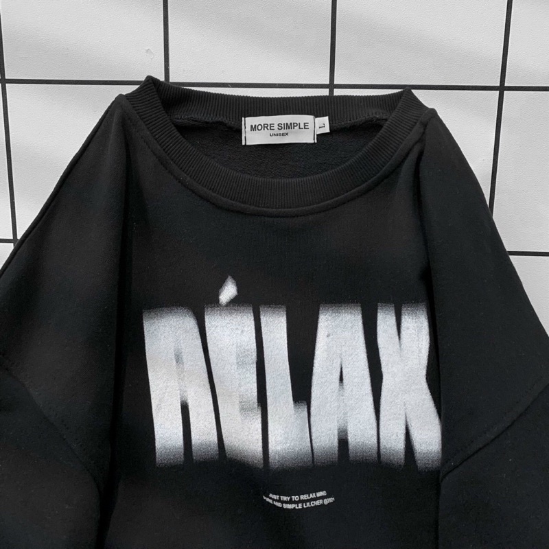 SWEATER RELAX [ Sẵn trắng , Đen đang về hàng ] | BigBuy360 - bigbuy360.vn