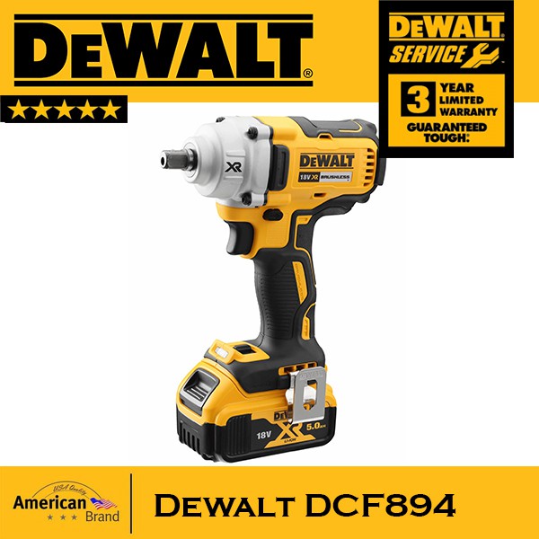 Máy siết bu lông động lực dùng pin DEWALT DCF894 (DCF894N, DCF894M2, DCF894P2)